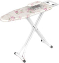 Cette table de repassage associe une hauteur reglable et une armature renforcee