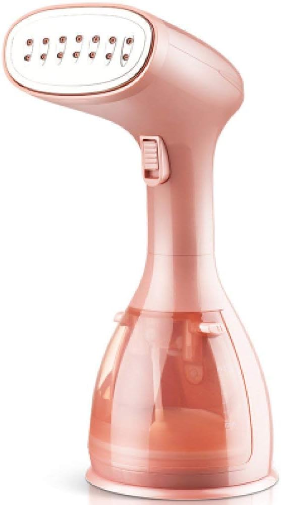 Ce defroisseur portatif associe une finition en acier inoxydable a un format compact
