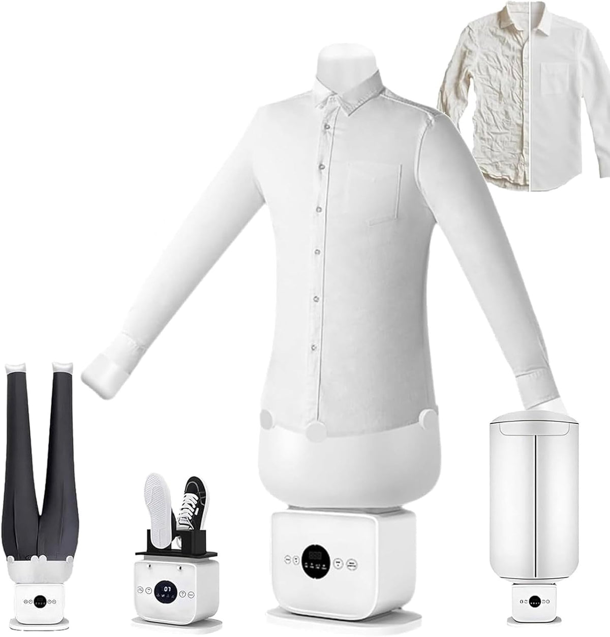 Choisissez le mannequin de repassage a temperature ajustable avec des commandes tactiles