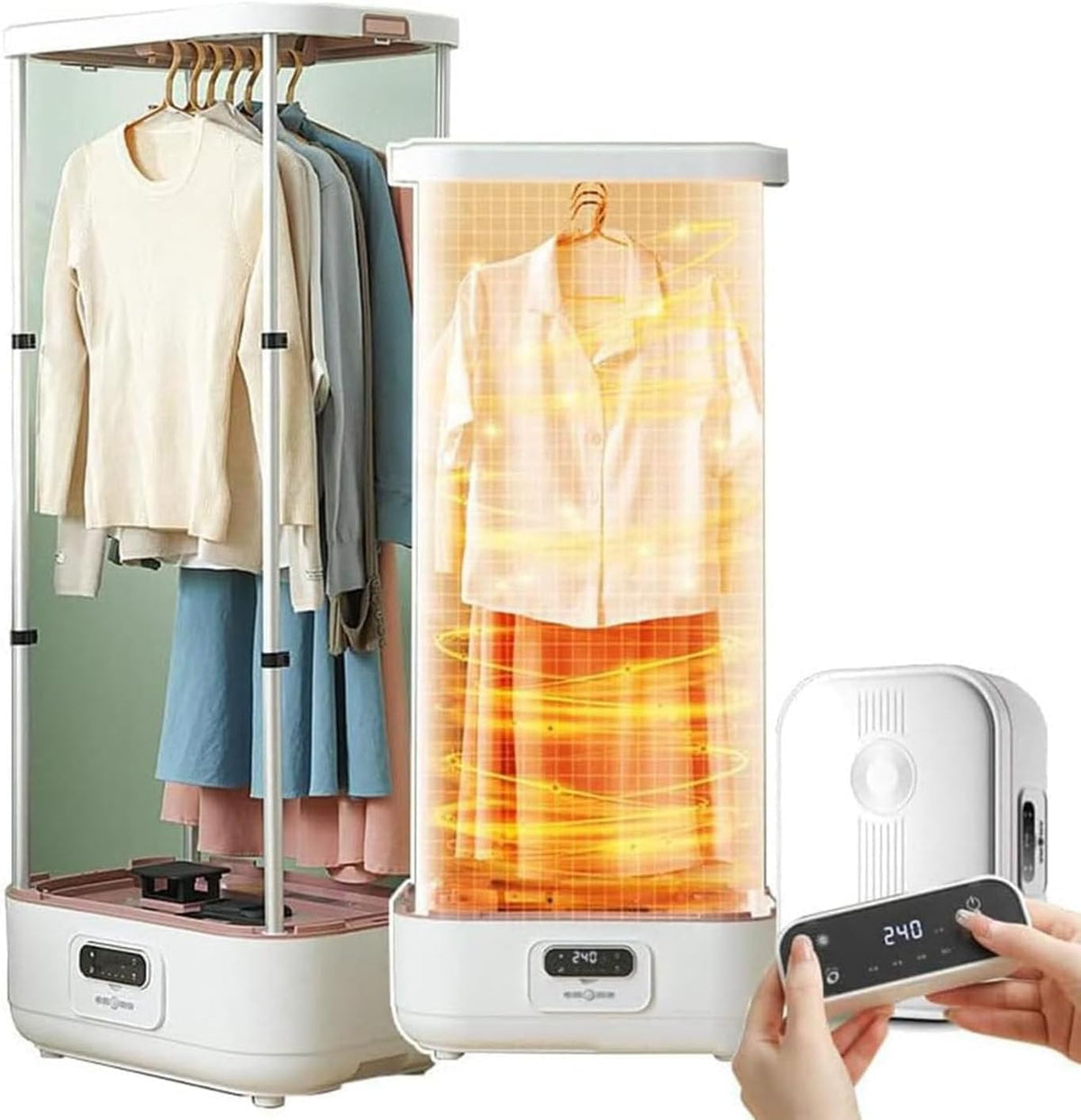 Ce mannequin de repassage comprend une protection contre la surchauffe avec un format compact