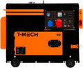 Un generateur electrique associe des elements metalliques et une poignee de prise en main